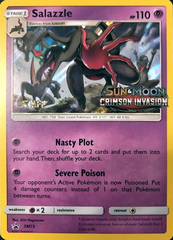 Salazzle SM73 Wave Holo STAFF Promo - Crimson Invasion Prerelease